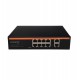Horang 8-port PoE switch with 2 Gigabit uplink ports Network switch ideal for NVR and PoE IP cameras Horang 8-port PoE switch with 2 Gigabit uplink ports Network switch ideal for NVR and PoE IP cameras