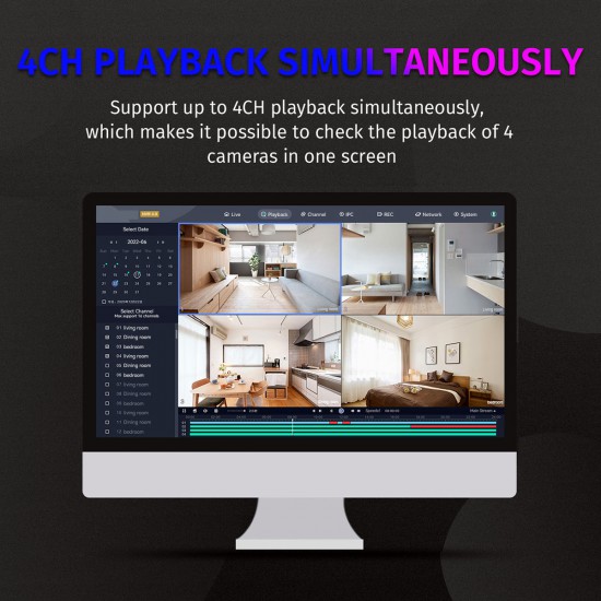 HORANG SH-N225K-A – Professional 25-Channel 4K H.265+ NVR for 5MP IP Cameras | ONVIF Support | Remote Access via Mobile App