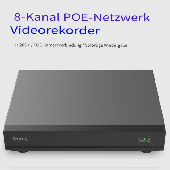 HORANG SH-N225K-A – Professional 25-Channel 4K H.265+ NVR for 5MP IP Cameras | ONVIF Support | Remote Access via Mobile App