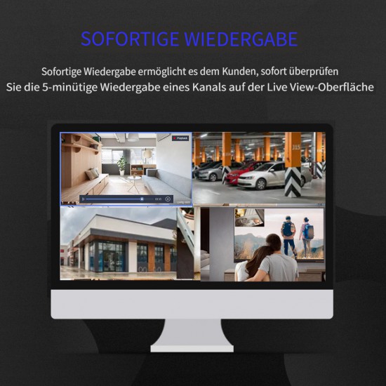 HORANG SH-5004-B2D2 PoE Kit with 5Mpx resolution and easy operation